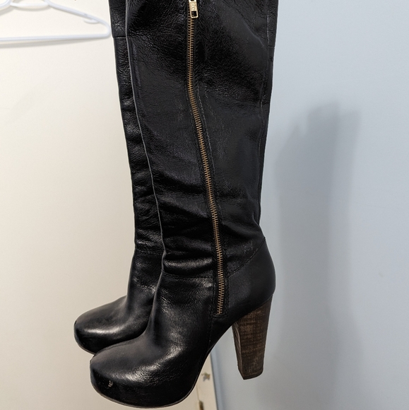 Steven Madden Leather Boots s.6.5 - Picture 5 of 5